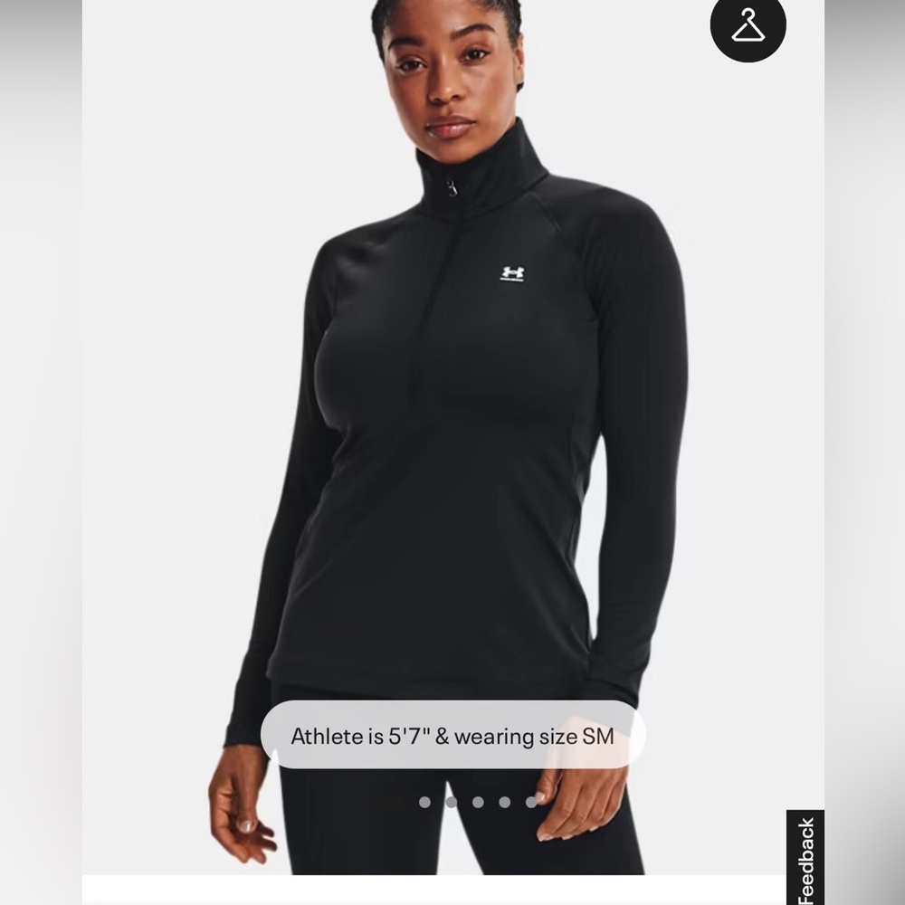 Under Armour Black Performance Pullover
